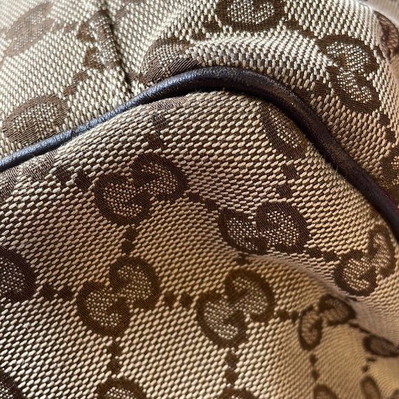 EUC Gucci GG Canvas Sukey Satchel - Picture 11 of 16